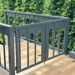 ประตูรั้วเหล็กแบบบานเล็ก4