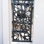 ประตูรั้วเหล็กแบบบานเล็ก6